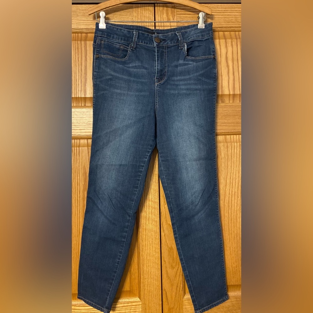 1882 Denim Jean Pants Womens 10 Straight Leg Stretch Casual Blue